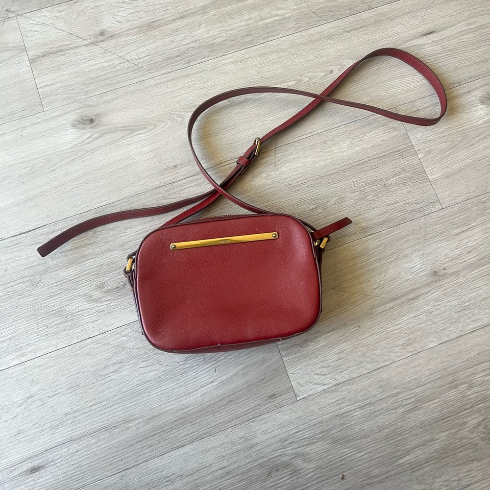 Fossil Liza Camera Leather Bag